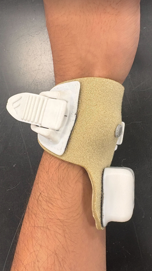 Wrist form factor, profile view