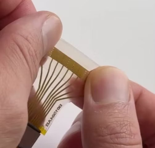 Custom flexible sensor for wearable blood pressure monitor